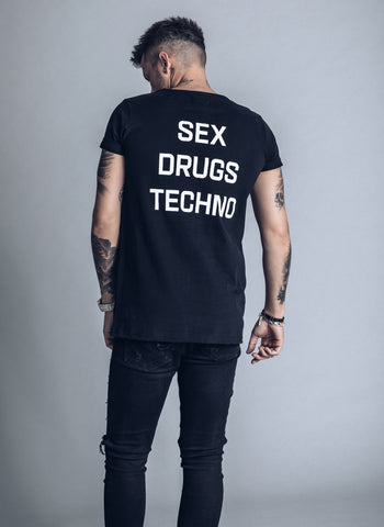 We Love Techno Logo - White T-shirt - We Love Techno
