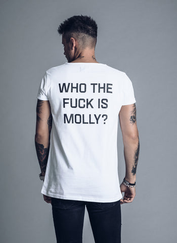 Who The F*ck is Molly - Black T-shirt - We Love Techno